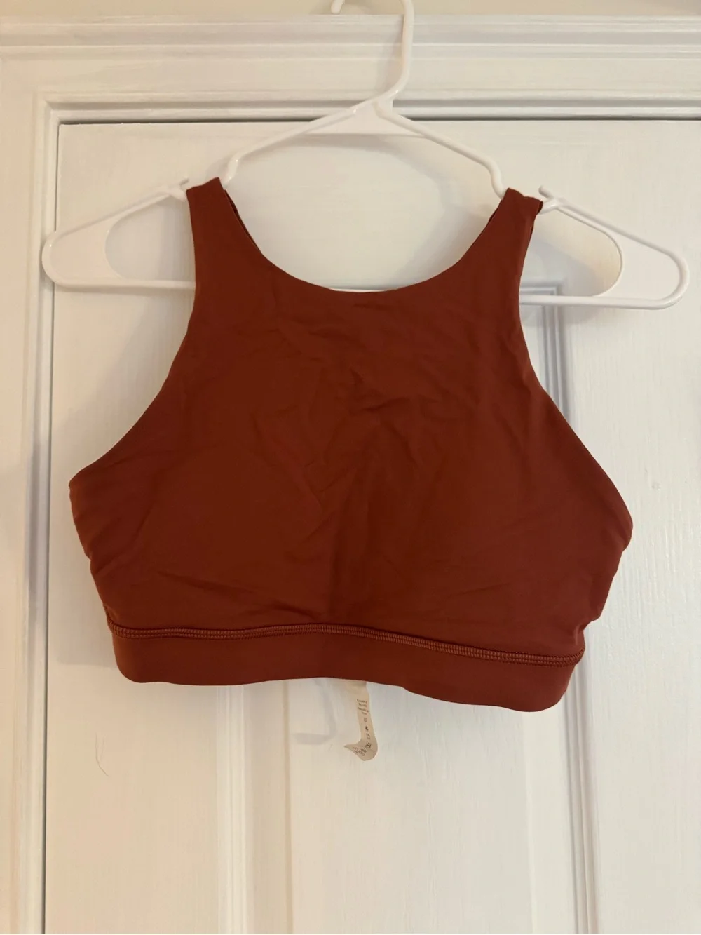 Lululemon Rust Sports Bra - Picture 1 of 3